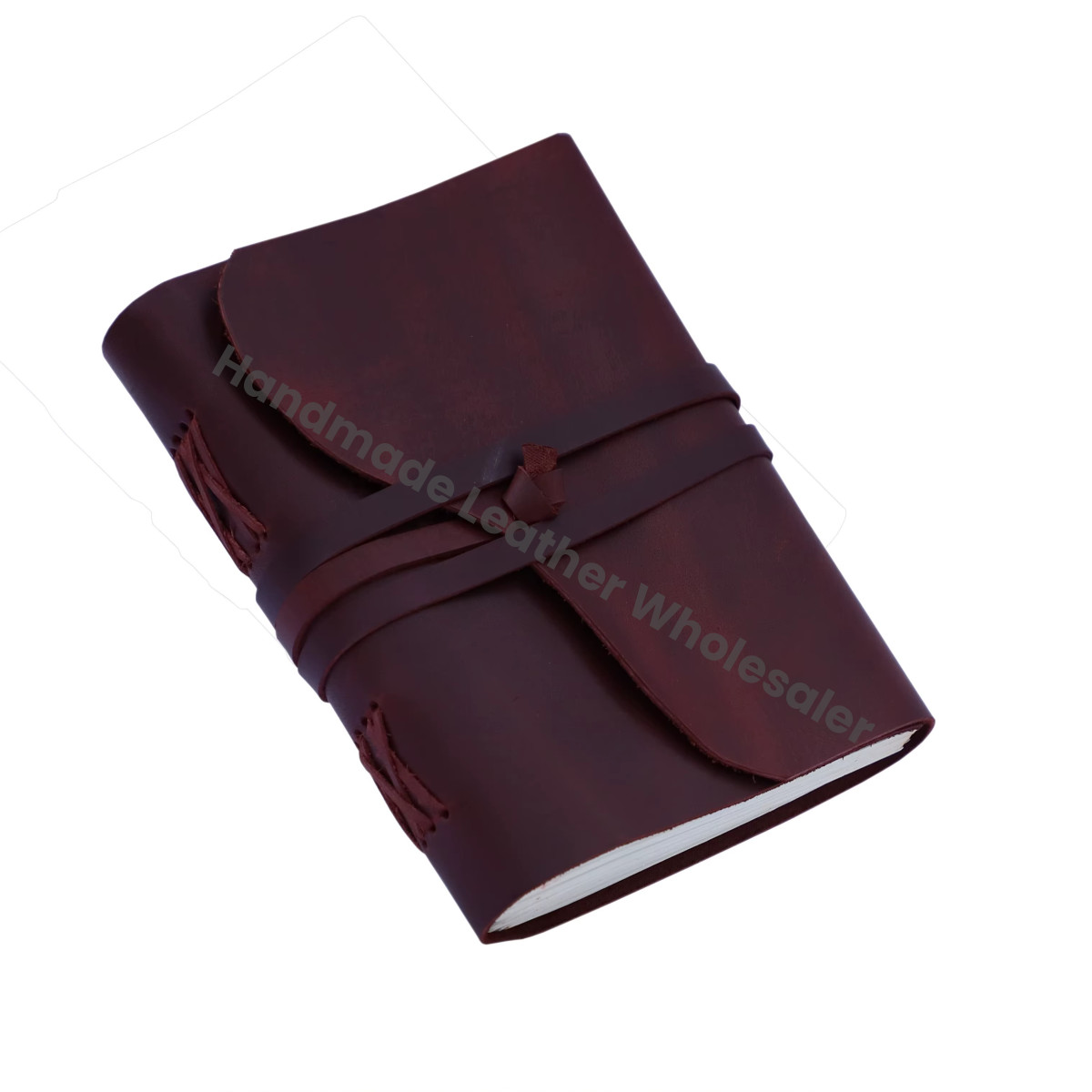 Leather Journals Book of Shadows Leather Strap Bound Vintage Craft Unlined Paper Notebook for Unisex Gift for Women