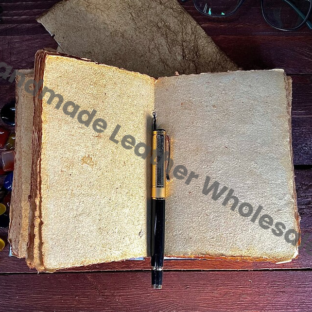 Magic Witch Grimoire Journal: Hardcover Spell Book with Deckle Edge Paper