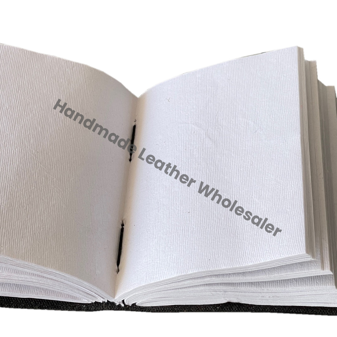 Natural Handicraft Chakra Medieval Stone Embossed Handmade Leather A4 Journal Notebook Office Diary College Poetry