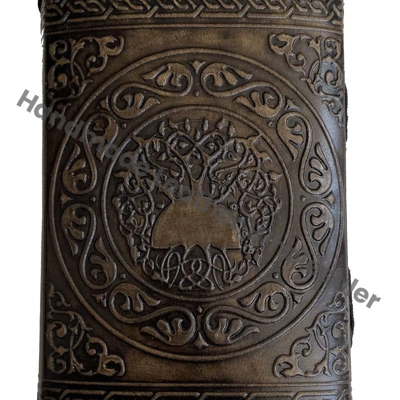 Pentagram New Custom Design Personalize Vintage Leathers Journal Book of Shadows Antique Hardcover Diary Book 2022 Planner