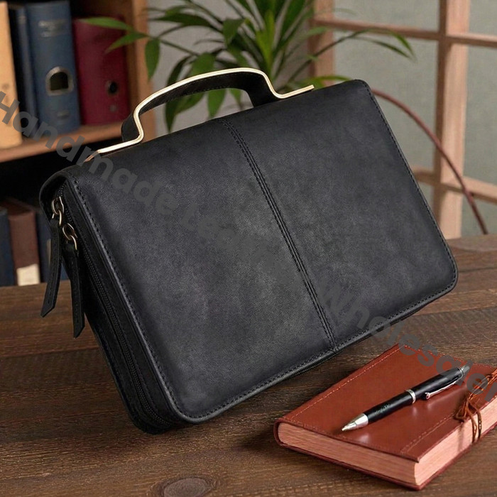 Personalized Leather Bible Cover – Engraved Name or Verse, Handmade Christian Gift, Full Grain Leather Bible Case gift for him her