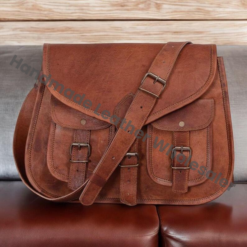 Personalized Leather Crossbody Bag: Monogram Travel Purse, Valentines Gift