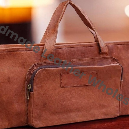 Personalized Leather Drumstick Bag, Handmade Drummer Gift