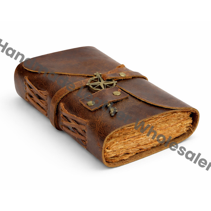 Personalized Leather Junk Journal Notebook | Travel Notebook & Sketchbook | Journal for Writing Everyday Use | Perfect Gift for Men