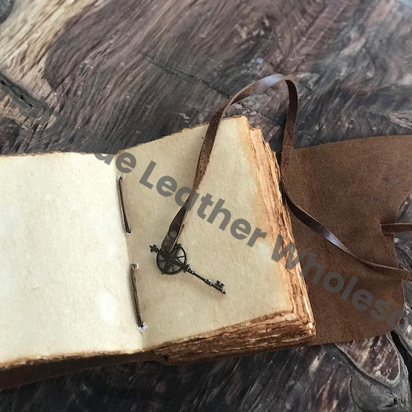 Personalized Leather Junk Journal Notebook | Travel Notebook & Sketchbook | Journal for Writing Everyday Use | Perfect Gift for Men