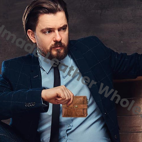 Personalized Leather Wallet, Engraved Bifold Wallet, Gift for Him