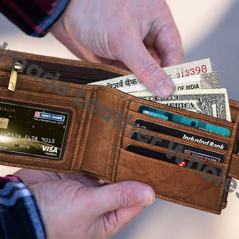 Personalized Leather Wallet, Engraved Bifold Wallet, Gift for Him