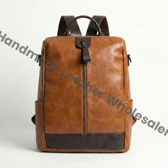 Personalized Vegan Leather Backpack, Laptop Travel Bag for Women & Men, Back to School Gift, Shoulder Bag Satchel, Custom Gift.