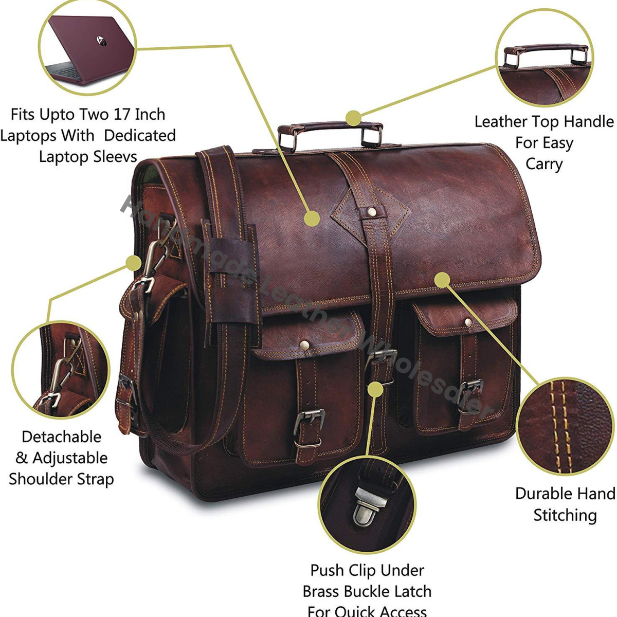 Retro Vintage Briefcase