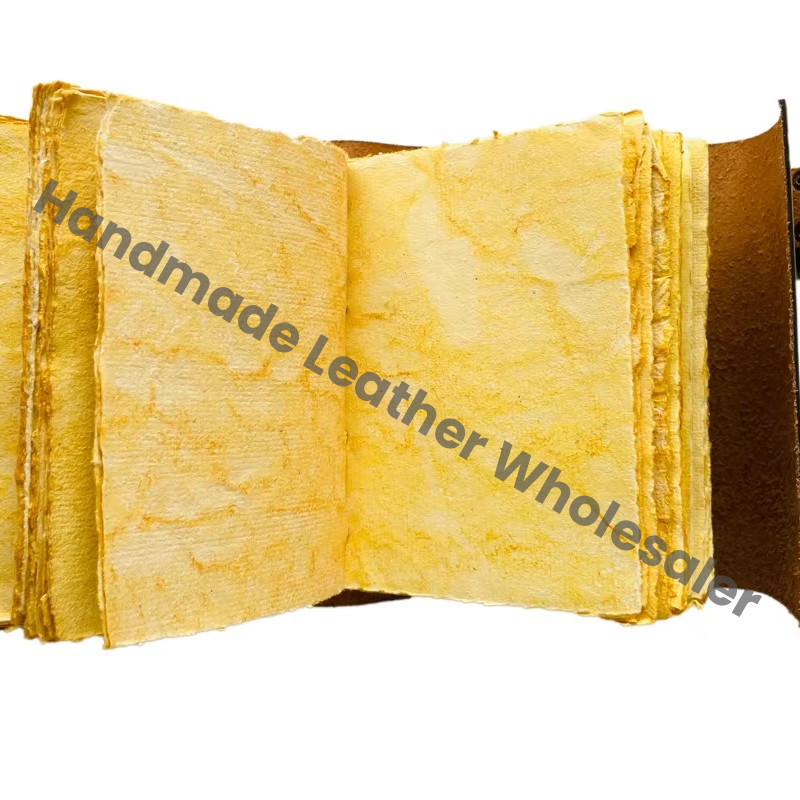 Soft Book Journal Gifts Unlined Deckle Paper High Quality Spiral Bound Leather Decor Writing Box Journal Gifts