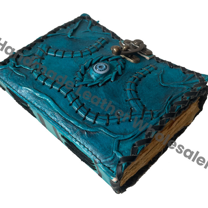 Spell Books Handmade Thread Sewing Recycled Deckle Hocus Pocus Book Spell God Eye Magical Blank Pages Gift Cover Hard