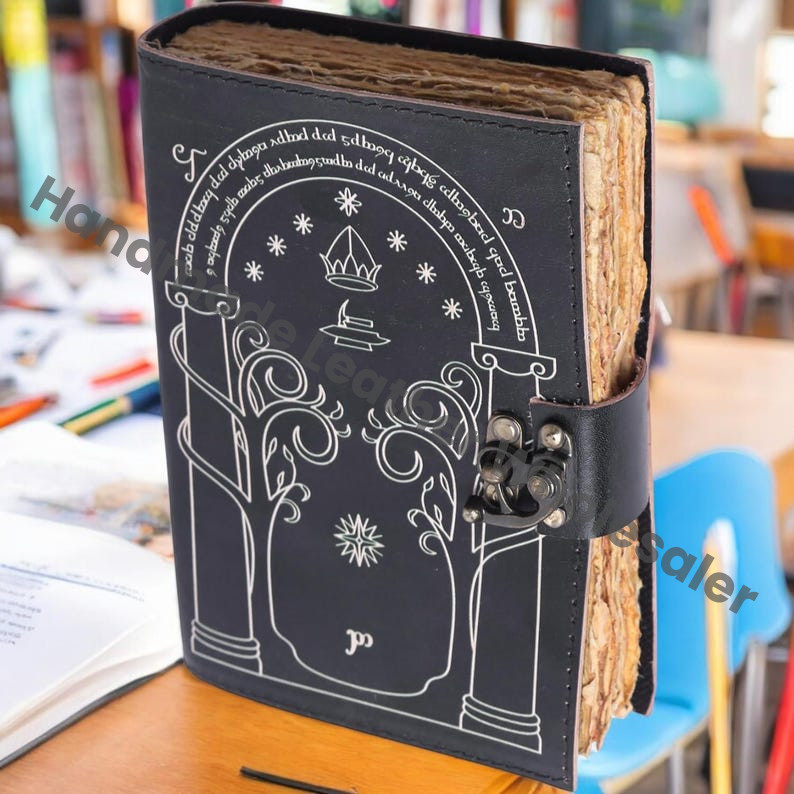 The Lord Of The Rings Book Hobbit lotr gifts Books Leather Journal lord of the rings decor Jrr tolkien books lord of the rings merch Book