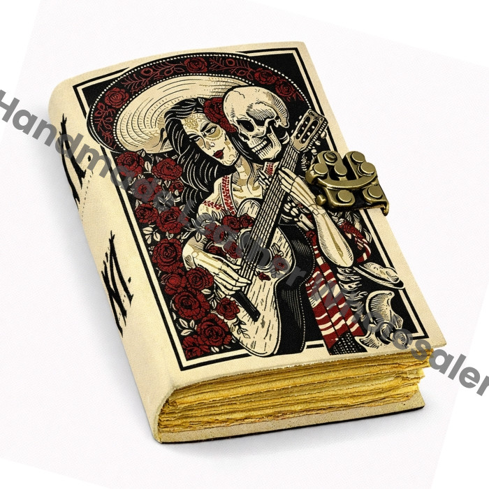 The Lover Leather Grimoire Handmade Book of Shadows Vintage Spellbook Gothic Wiccan Pagan Magic Journal Gift, Occult Writing Gift