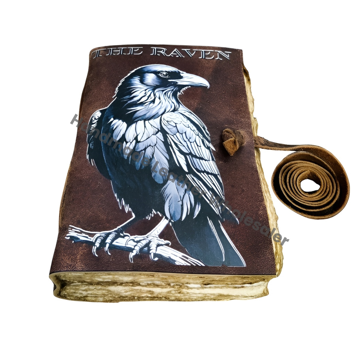 The Raven Leather Journal: Vintage Spell Book of Shadows