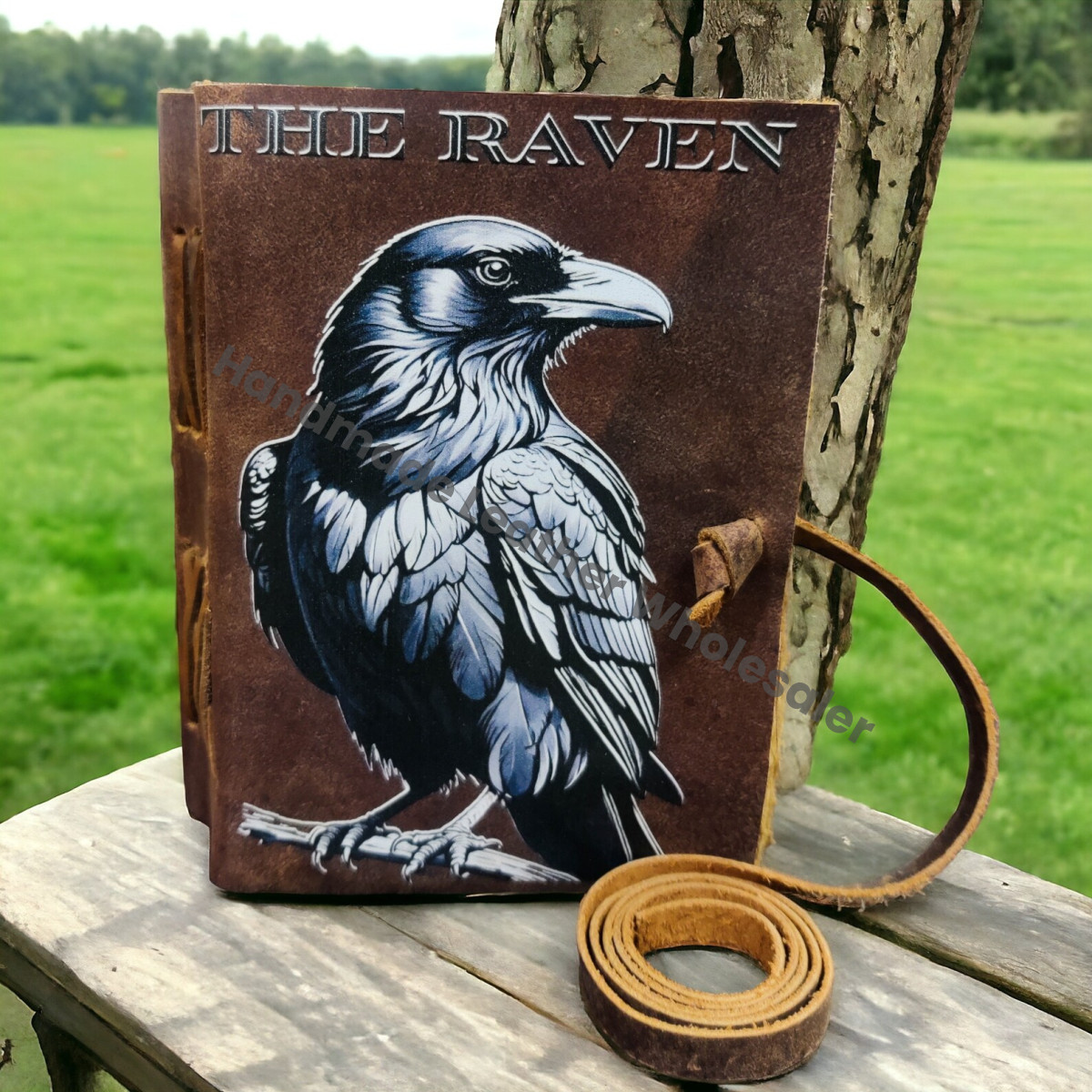 The Raven Leather Journal: Vintage Spell Book of Shadows