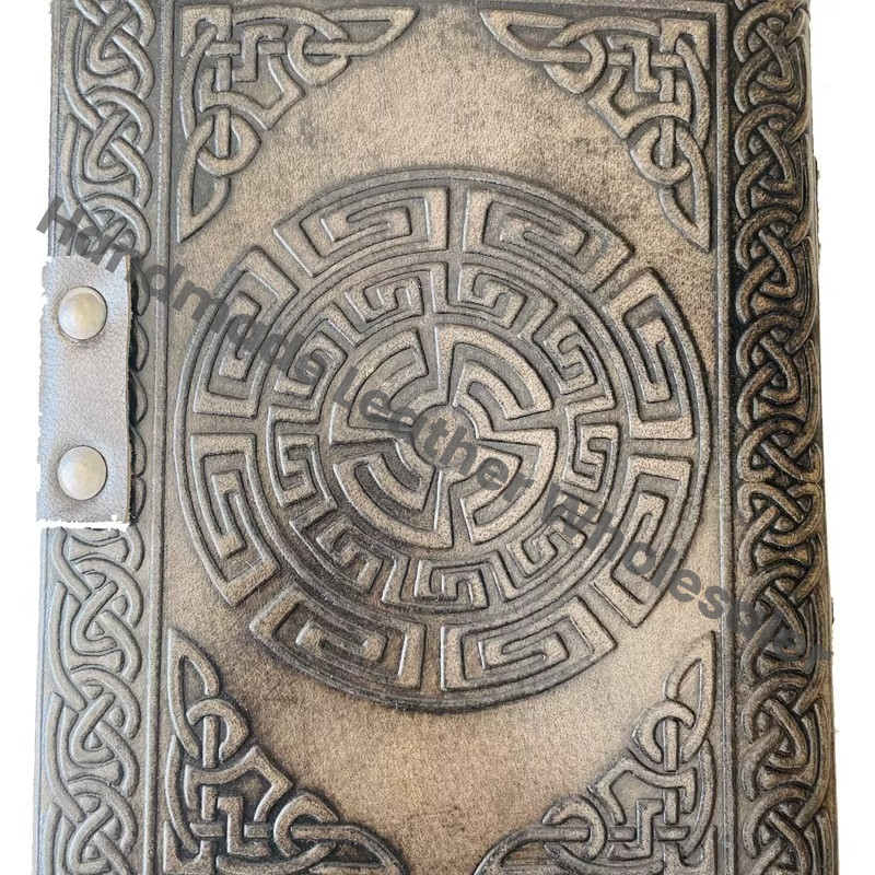 Tree of Life Journal Handmade Vintage Leather Diary Deckle Edge Paper Notebook Premium Antique Diary Charcoal Spell Book