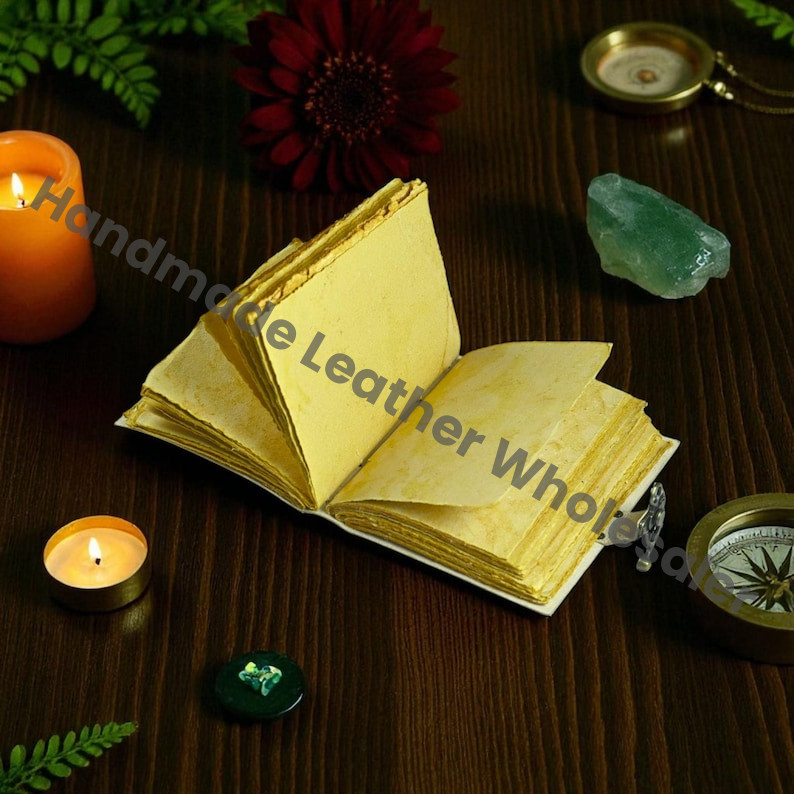 Tree of Life Leather Grimoire: Book of Shadows