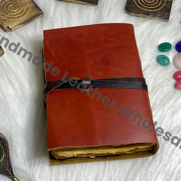 Tree of Life Leather Journal: Handmade Sketchbook, Spell Book