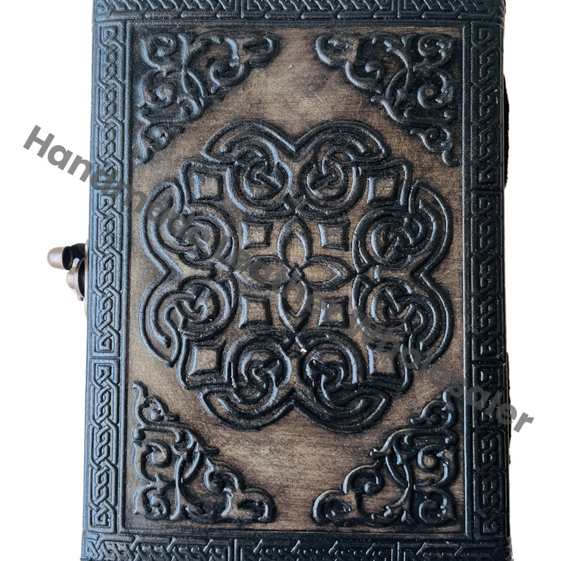Tree of Life Mother Handmade Leather Journal Deckle Paper Embossed Leather Bound Writing Notebook Diary Best Gift Women Diary