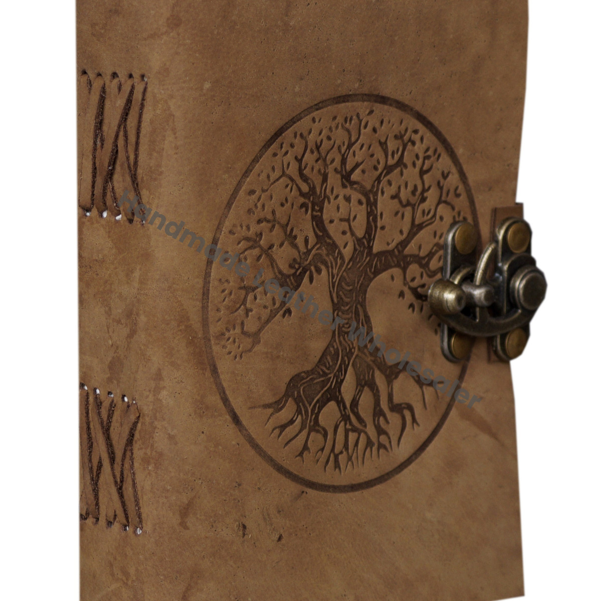 Tree of Life Soft Leather Thermal Binding Journal Handmade Embossed Antique Design Notebook & Sketchbook Gift Book For Women