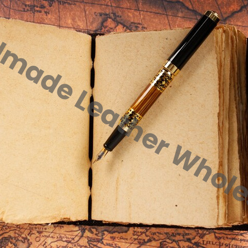 Triple Moon Goddess Leather Journal: Witchcraft Spell Book, Deckle Edge Paper