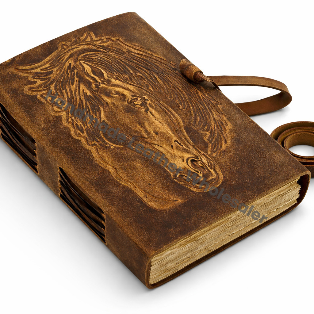 Unicorn Embossed Leather Journal ,Notebook Blank Spell book of shadows junk Journal Travel Christmas gifts Journal for women