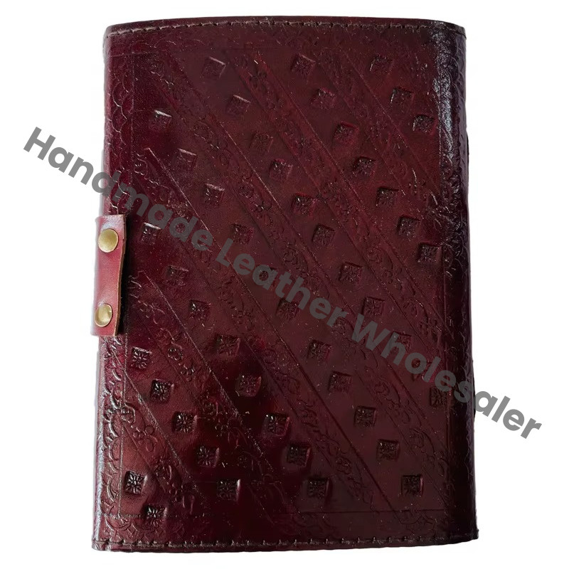 Vintage Bound Leather Book of Spells Journal Owls Notebook Rugged Diary Gift for Wife Book of Shadows Planner Brown Diary