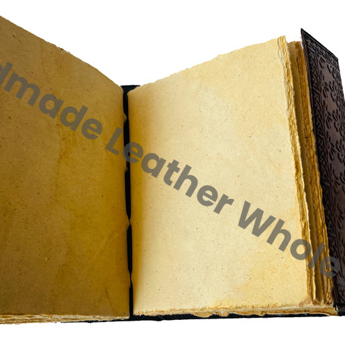 Vintage Handmade Large Embossed Leather Journal Dragon Personal Diary Notebook Journal Gift Dragon with Stone