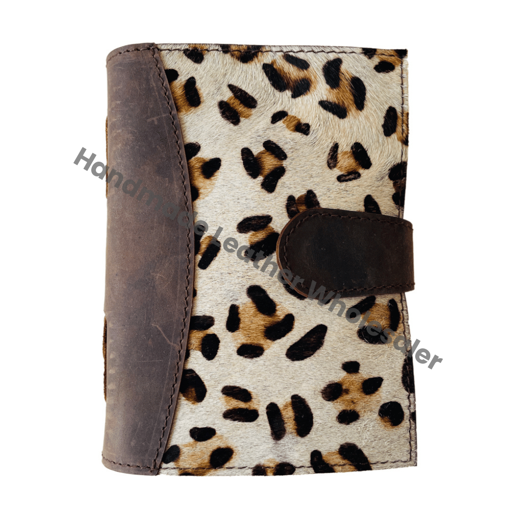 Vintage Leather Hardcover Thermal & Spiral & Thread Sewing Binding Journal Notebook Gift Deckle Paper Diary Planner Custom Logo