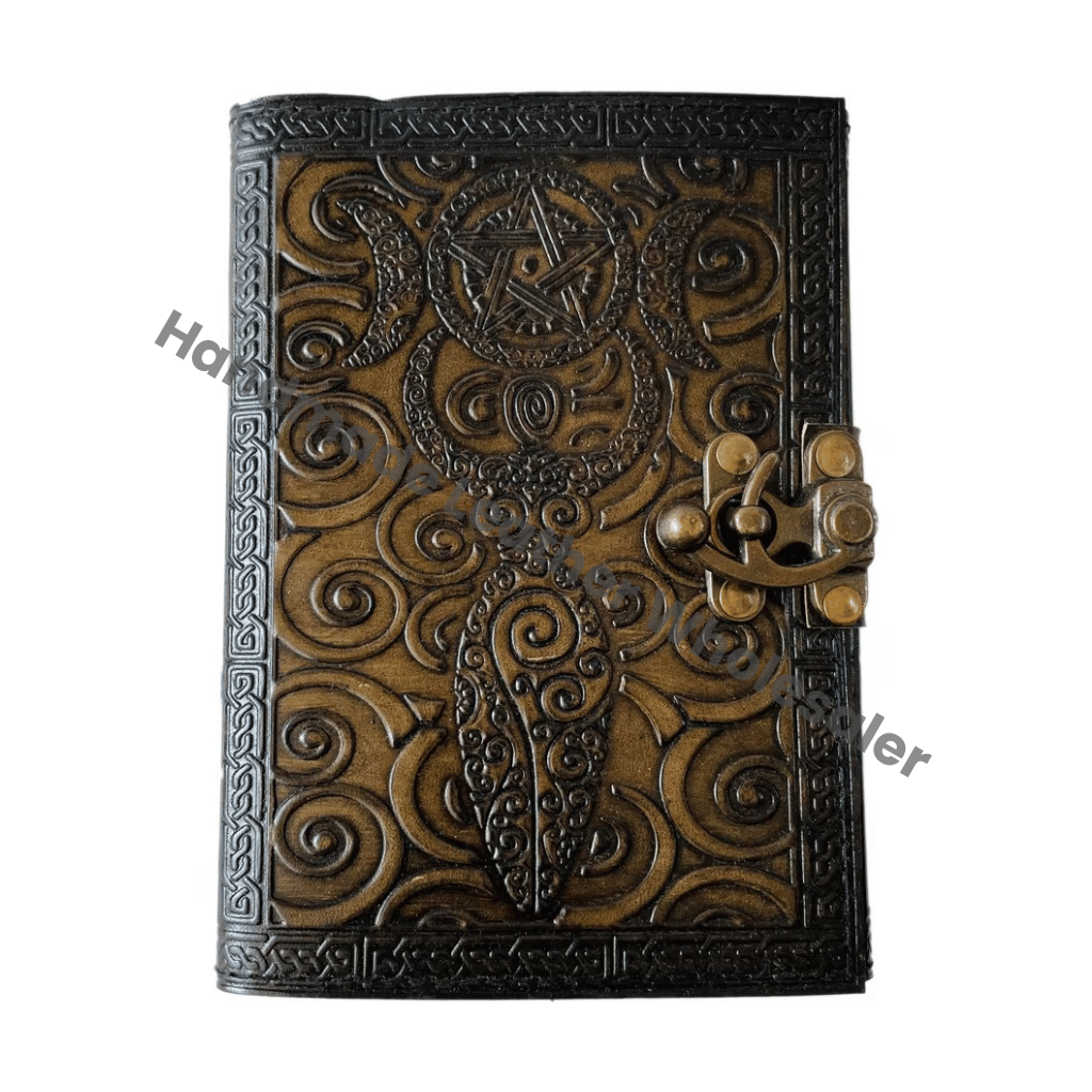 Vintage Leather Journal Antique Handmade with Deckle Edge Paper for Men Women Diary Leather Sketchbook Drawing Journal Notebook