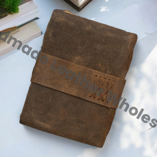 Vintage leather Journal - Blank Spell Book of Shadows, Grimoire Journal, Travel Writing Notebook, Antique Deckle Edge Paper