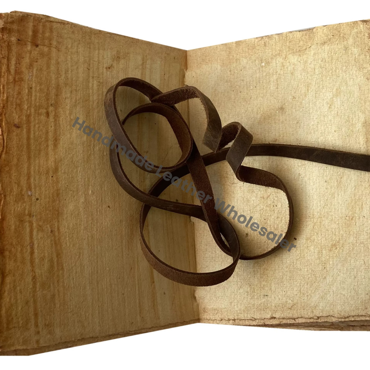 Vintage Leather Journal Pages Deckle Edge Rustic Paper Unlined Pages Book of Shadows Grimoire Notebook Fantasy Medieval Gifts