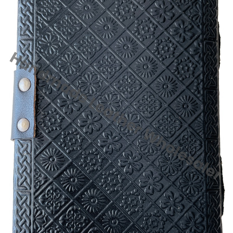 Vintage Leather Journal Women Sketchbook Dragon Large Thermal Binding Gift Hardcover Deckle Old Pages Blank Notebooks
