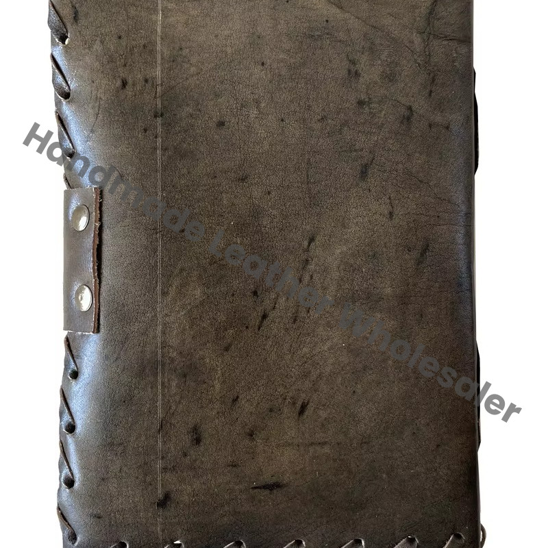 Vintage Leather Spiral Bound Hocus Pocus Spell Book Halloween Decor Planner Gifts