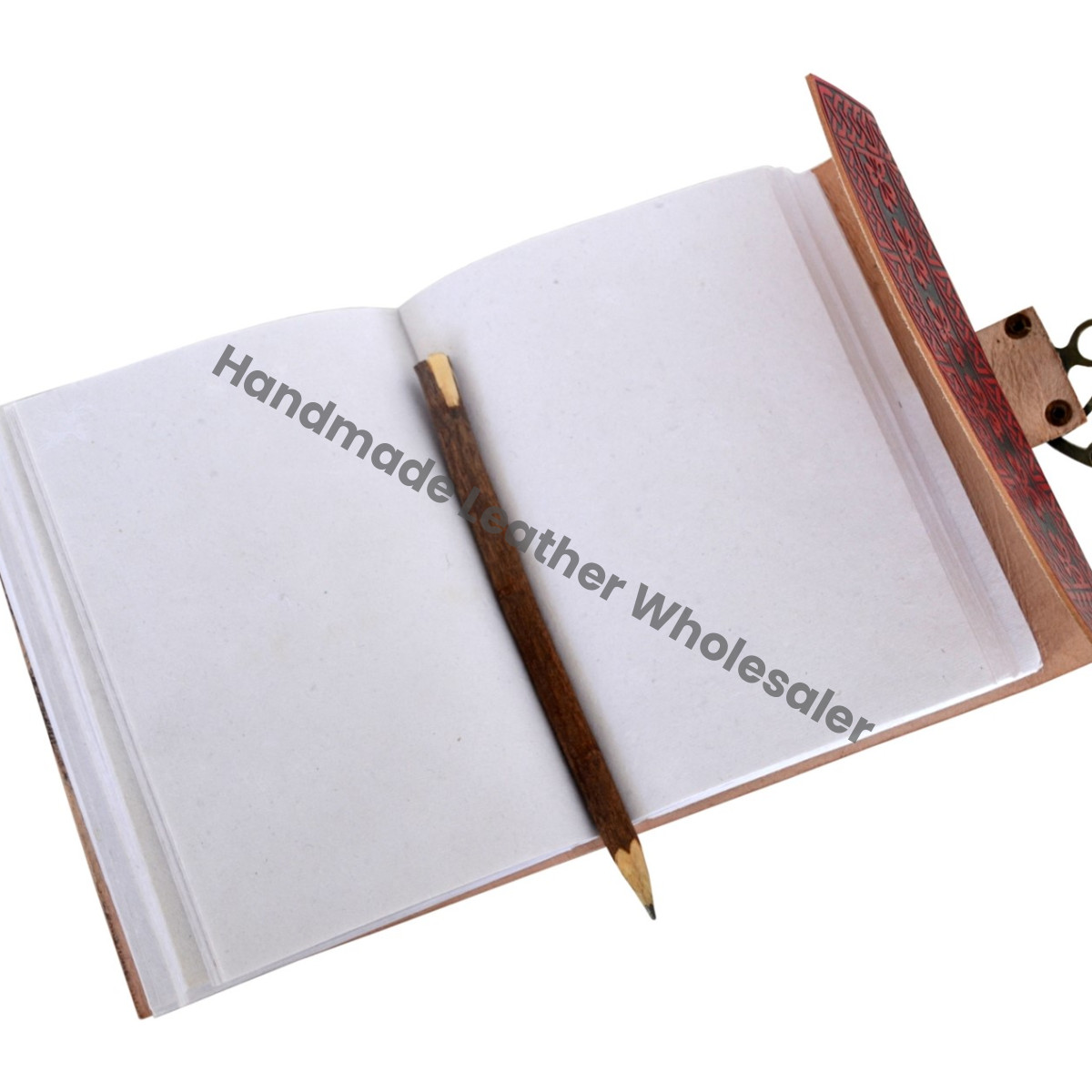 Vintage Leather Spiral Journal for Women Dragon Large Book Shadows Sketchbook Cotton Pages Black Red Spell Notebooks Gift