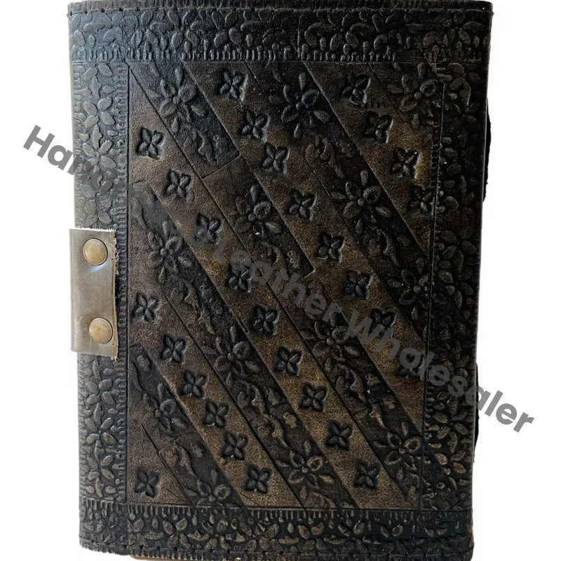 Vintage Music Sign Spell Book of Shadows Charcoal Journal for Writing Men & Women School Office Supplies Music Sign Notebooks Planner Diary