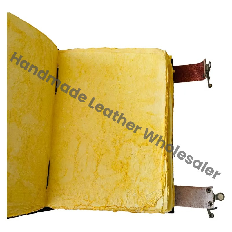 Vintage Printed Leather Address Book Hocus Pocus Book Spells Prop Gifts Halloween Decorations Hard Leather Cover Eco-friendly