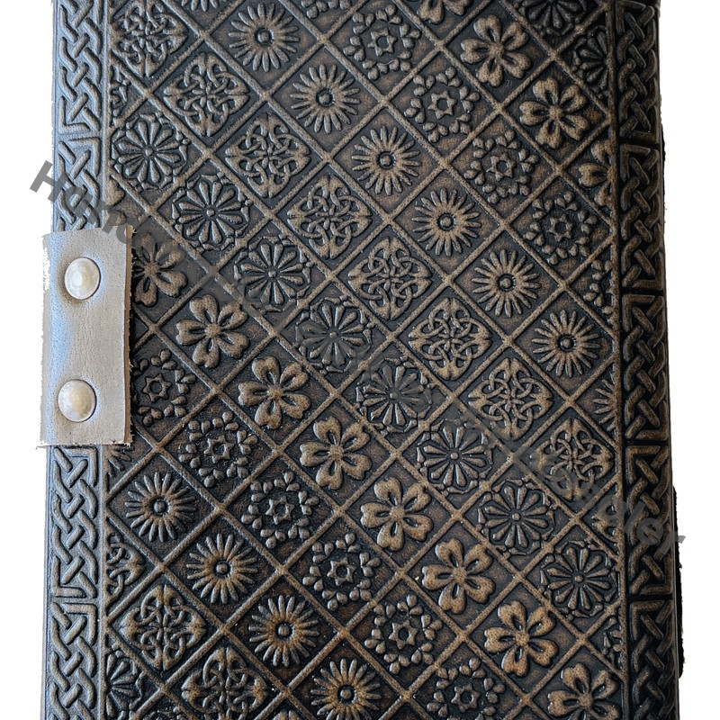 Vintage Women Sketchbook Dragon Large Book Shadows Star Pentagram Journal Blank Grimoire DND Deckle Old Pages Spiral Gift