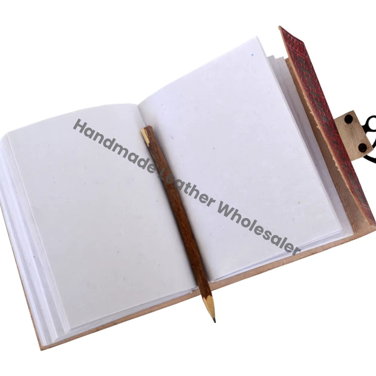 Wholesale Best Price Celtic Knot Leather Hardcover Journal Planner with Thermal Binding Recyclable Handmade Paper Gift for Women