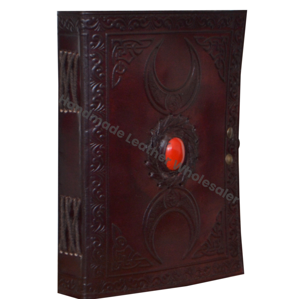 Wholesaler New Design Celtic Dream Catcher Single Brown Stone Gift Leather Journal & Notebook Travel Writing