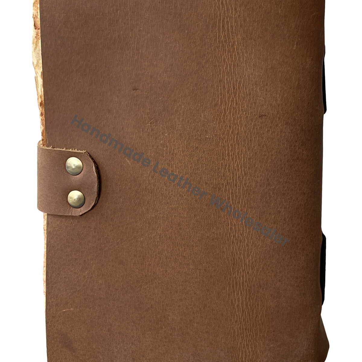 Wolf Personalized Leather Loose-Leaf Notebook Eco-friendly Paper Hardcover Travel Planner Gift Custom Diary Books