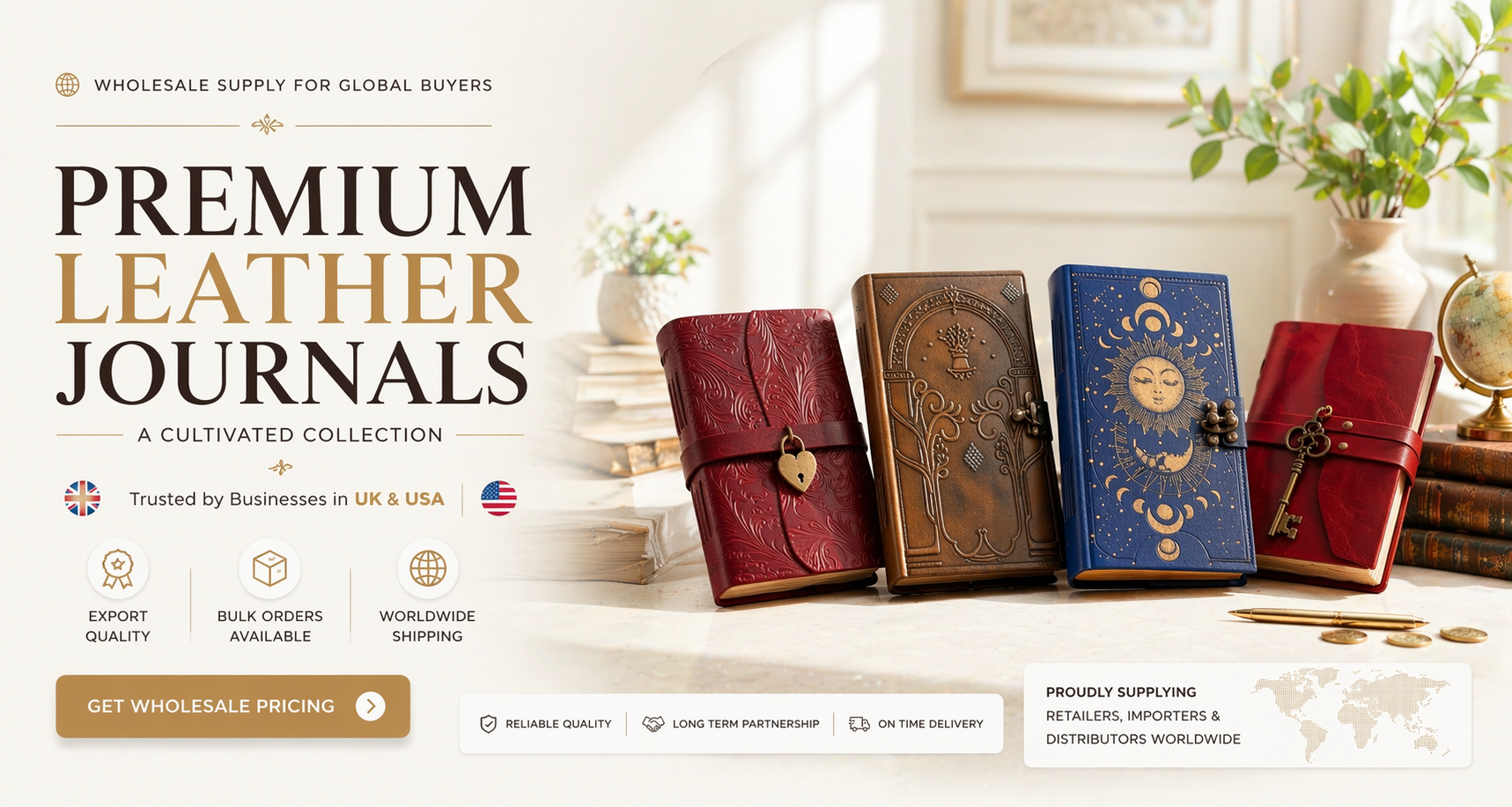 Premium Leather Journals